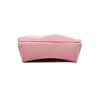Matelas En Mousse Incurvé Surmatelas et couvre-lit for cils, coussin de table massage ergonomique incurvé, matelas for for salon beauté pour la Beauté(Pink Bed and Cover,180x70 cm)