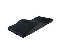 Matelas En Mousse Incurvé Surmatelas et couvre-lit for cils, coussin de table massage ergonomique incurvé, matelas for for salon beauté pour la Beauté(Black Mattress,180x60 cm)