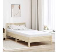 Matelas Blanc Tissu jacquard Lit en Mousse à Mémoire à gel infusé Gel vidaXL vid
