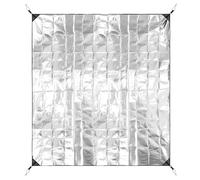 Matelas en mousse isolante en aluminium - Coussin portable - Multifonction - Imperméable - Réfléchissant la chaleur pour le camping, le pique-nique, le yoga, le fitness, le trekking, les voyages, les