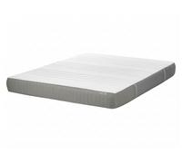 Matelas en Mousse Moyenne avec Housse Amovible 140 x 200 cm en Polyester