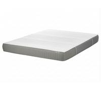 Matelas en Mousse Moyenne avec Housse Amovible 160 x 200 cm en Polyester