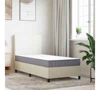 Matelas en mousse pour enfants fermeté moyenne 80 x 160 cm | Respirant, réversible, sans ressorts, roulé dans une boîte, usage domestique