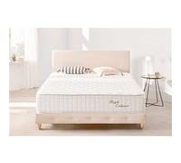 Matelas enfant 120x135 cm accueil moelleux soutien medium epaisseur 27 cm 7 zones