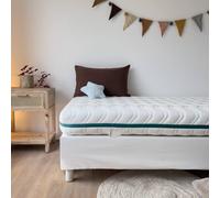 Kadolis - Matelas Enfant COCOLEGEND - Épaisseur 12 cm - Coeur 100% Naturel Cocolatex - Housse Amovible Lavable - OEKOTEX