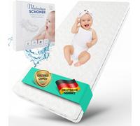 Matelas Enfant Cosy 80x160 cm avec Protège-Matelas Imperméable Mousse Blanc