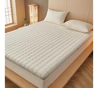 Matelas épais respirant futon amovible lavable facile à plier pour dortoirs, camping et chambres d'amis. Confort et commodité pour chaque dormeur