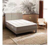 Matelas Epeda ressorts ensachés, mémoire de forme et laine L’Escapade 140x190 G