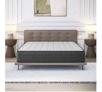 COSMOS - Matelas Equinox 140x190-24 cm - Accueil Blue Latex + Mousse à mémoire de Forme - Soutien Mi-Ferme - Respirant - Très Durable - 7 Zones - Réversible - Hypoallergénique - Fabriqué en Europe