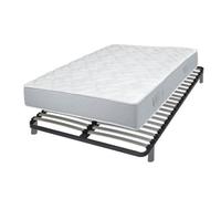 Matelas et sommier 160x200 Mousse - Melior - Soutien ferme - Fabriqué en France