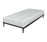 Matelas et sommier 80x190 Mousse - Morgan - Soutien ferme - Fabriqué en France