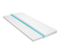 vidaXL Sur-matelas Profil d'œuf Mousse froide 6 cm 120 x 200 cm