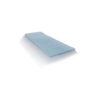 Matelas et sur-matelas 90x190 cm olympe accueil moelleux soutien ferme 7 zones + protège-matelas