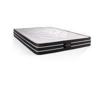 Matelas ressort 200x200 cm prestige literie accueil enveloppant soutien ferme epaisseur 22 cm Non specifie zones G