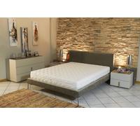 Matelas Face Été Latex Naturel 80 Kg/M3 Face Hiver Mémoire De Forme 60 Kg/M3 160x200 X 21 Cm Ferme + Oreiller Visco + Alèse - Déhoussable Housse Lavable - 7 Zones De Confort Blanc