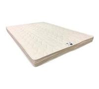 Matelas Ferme 90x190 x 13,5 cm - 7 zones de Confort - Ame Mousse Poli Lattex Haute Resilience - Hypoallergenique G