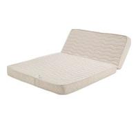 Matelas Ferme Pour tous BZ 120x190 x 10 cm avec 3 cm Memoire de Forme 60 Kgs/m3 + Mousse Haute densite 34 kg/m3 - Dim Assise 60 cm G