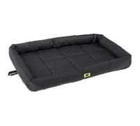 Ferplast Matelas pour chien Tender Tech – tissu anti-rayures, imperméable 76 x 53 x 5 cm – Noir