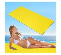 Matelas Flottant for Piscine, Matelas Flottant Enroulable, île Flottante à 3 Couches for activités Aquatiques, Piscine, Plage et océan
