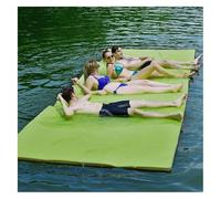 Matelas Flottant, Tapis Flottant en Mousse for Plage, océan, lac, île Flottante Enroulable for Loisirs Aquatiques et détente