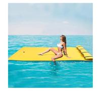 Matelas Flottant, Tapis Flottant en Mousse for Plage, océan, lac, île Flottante Enroulable for Loisirs Aquatiques et détente