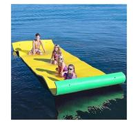 Matelas Flottant, Tapis Flottant for lac, Trampoline Aquatique, Tapis en Mousse indéchirable for, Plage, océan(5.5mx1.8mx2.2cm)