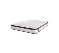 Cecotec Matelas Viscoélastique ViscoSense Flow PureVital 3900 135x190, Multicouche, Hauteur 25 cm, Fermeté Élevée, Noyau Mousseux FoamVital, Double Face Dual System pour Hiver et Été