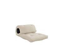 Matelas futon canapé 2 en 1 WRAP 70x200 beige