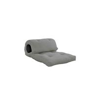 Matelas futon canapé 2 en 1 WRAP 70x200 gris