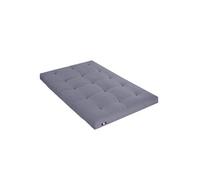 Matelas futon coeur en mousse à mémoire de forme, gris clair 140x200