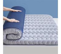 Matelas futon confortable en latex doux de 9 cm, tapis de lit en mousse pour chambre à coucher et dortoir, tapis de couchage idéal pour la relaxation, le repos et une utilisation à la maison, parfait