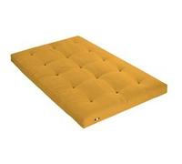 Matelas Futon Coton Ocre 160 x 200 cm