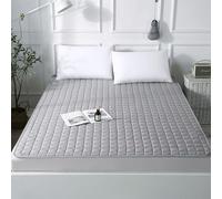 Matelas futon de style japonais - Tapis de sol portable en coton fin et pliable pour une sieste relaxante, chambre d'amis, dortoir, voyage, camping (couleur B, 135 x 200 cm)