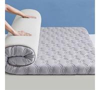 Matelas futon en latex doux de 9 cm - Tapis de lit confortable et en mousse pour la maison, la chambre, le dortoir, la chambre d'amis, la solution de sommeil parfaite pour un usage quotidien et la