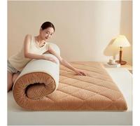 Matelas futon enroulable portable, super doux, pliable, matelas de camping pour dortoirs universitaires et maison