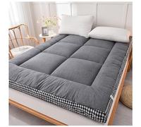Matelas Futon - Futon Tatami Japonais, Matelas De Couchage Pliant, Tapis De Couchage Respirant, Rempli De Fibres De Protéines De Soja, Matelas Pliant Pour Dortoir Universitaire UE-MAOLU(A,120x200cm(47