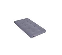 Terre de Nuit Matelas futon Gris Clair en Coton 90x190