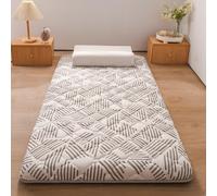 Matelas futon japonais antidérapant et respirant, pliable, tapis de voyage/camping, léger et portable (BB 90 x 190 cm)