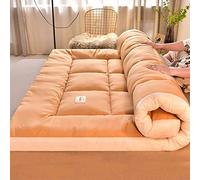 Matelas futon japonais de 10 cm d'épaisseur, peu encombrant, tapis de sol polyvalent pour la maison et l'extérieur, tapis de couchage léger et portable