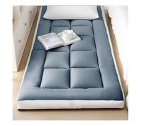 Matelas futon japonais de 5,1 cm d'épaisseur, tapis de sol pliable avec bande élastique, tapis de sol pour invités, se détendre, voyage - 90 x 190 cm