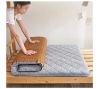 Matelas futon japonais enroulable en rotin, portable, pliable, matelas de camping pour dortoirs universitaires, léger et polyvalent, dimensions 120 x 200 cm, couleur A