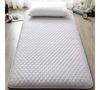 Matelas futon japonais épais pliable pour lit double, tapis de sol respirant et antidérapant pour invités et camping, disponible en 150 x 200 cm et 90 x 200 cm (couleur : 004)