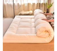 Matelas futon japonais extra épais - Lit de sol pliable pour camping - Tatami traditionnel - Matelas de sol confortable pour la maison