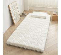 Matelas Futon Japonais, Matelas Enroulable pour Invité Au Sol,Tapis De Sol Étudiant Dortoir Confort Portable Doux Et Respirant Tatami Futon Mat Matelas pour Le Camping À La Maison A,100×200cm