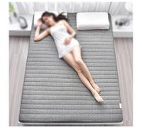 Matelas Futon Japonais Pliable, Matelas De Couchage Respirant Tapis en Rouleau Tatami pour Canapé De Camping À Domicile(Grey,1.8 * 2.0m(5cm))