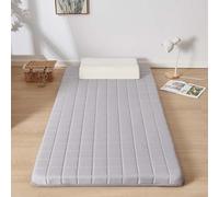 Matelas futon Japonais Pliable Simple ou Double pour Sol, Chambre d'amis, dortoir, Salon, Camping, Super Doux et Portable