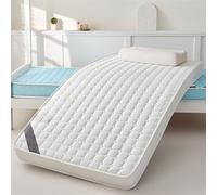 Matelas futon japonais portable - 5 cm d'épaisseur - Pliable - Respirant - Pour le camping - Gris - 80 x 190 cm - Parfait pour l'extérieur, les voyages et la maison