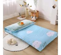 Matelas futon japonais rembourré, épais, pliable, tapis de couchage enroulable pour lit simple/double/king/king size, convient pour le camping, les canapés et les fauteuils inclinables