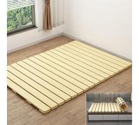 Matelas futon japonais respirant et résistant à l'humidité pour très grand lit, tatami, protection lombaire, planche de lit rigide pour chambres à coucher, dortoirs (75 x 200 cm)