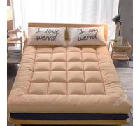 Matelas Futon Japonais Tapis De Couchage Tatami Matelas De Camping Portable Pliable Roll Up Roulez Le Lit D'invité Couchage Pad 10 Cm D'épaisseur Non-glissement Doux Tapis De Lit De Canapé De Plancher